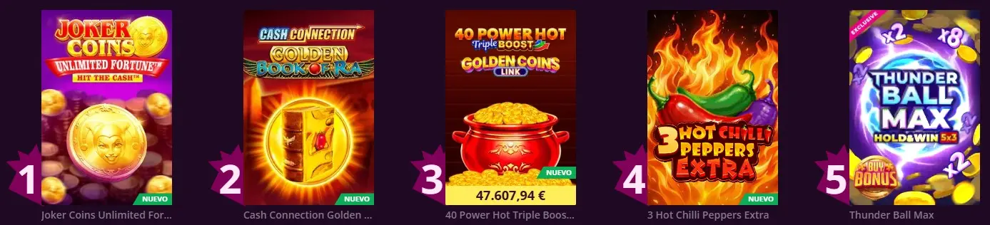 Malina Casino Games